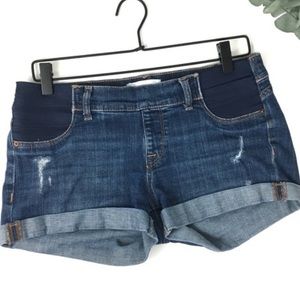 DL1961 | Hailey Maternity Shorts under the bump